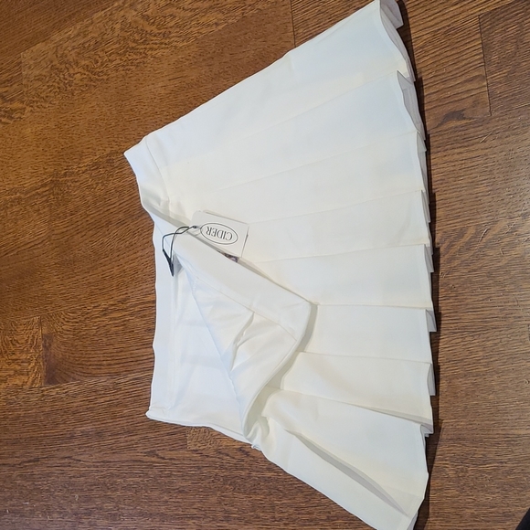 Cider Pleated Mini Skirt - Picture 3 of 3